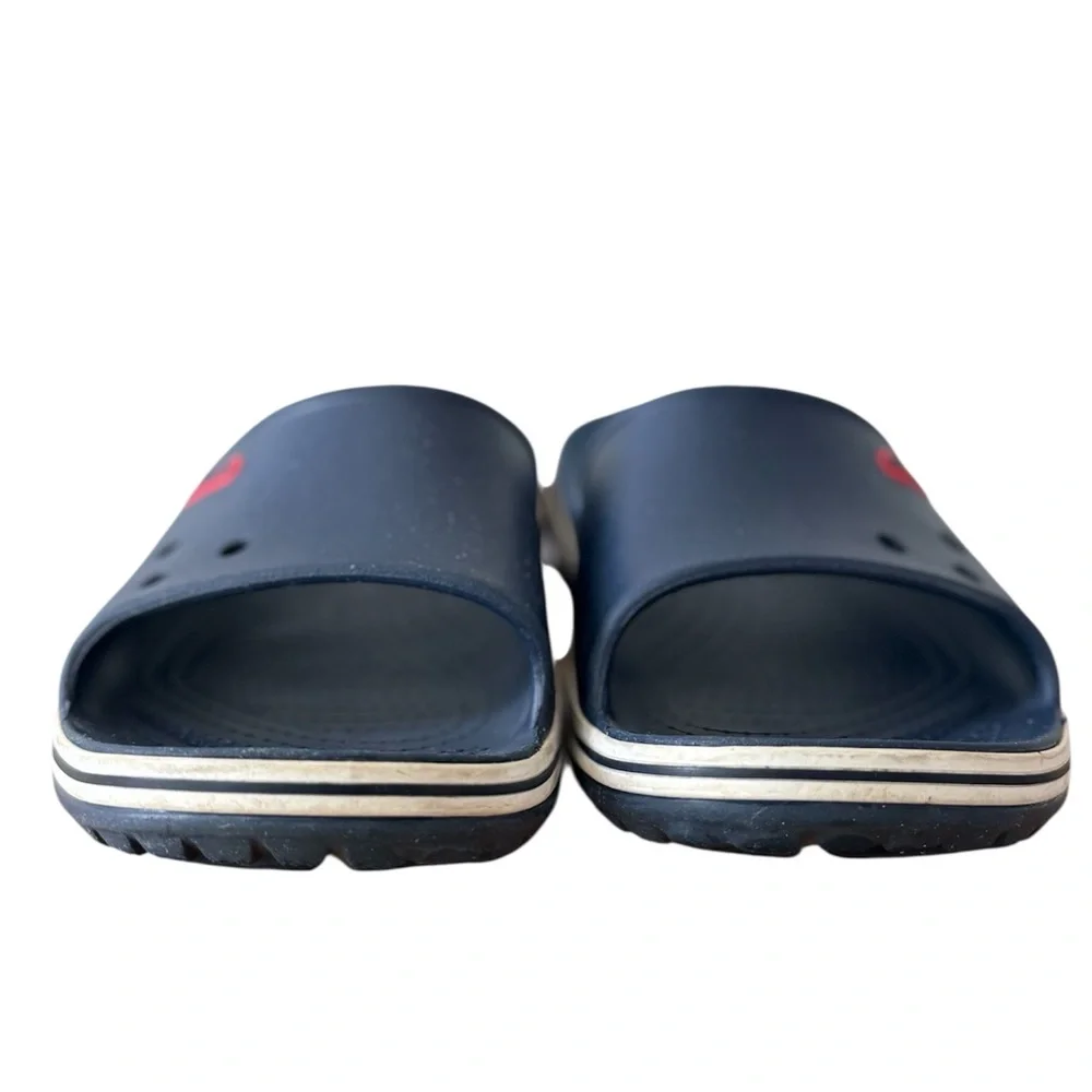 Crocs Crocband‎ ll Slide Sandal Men’s Blue Size 12